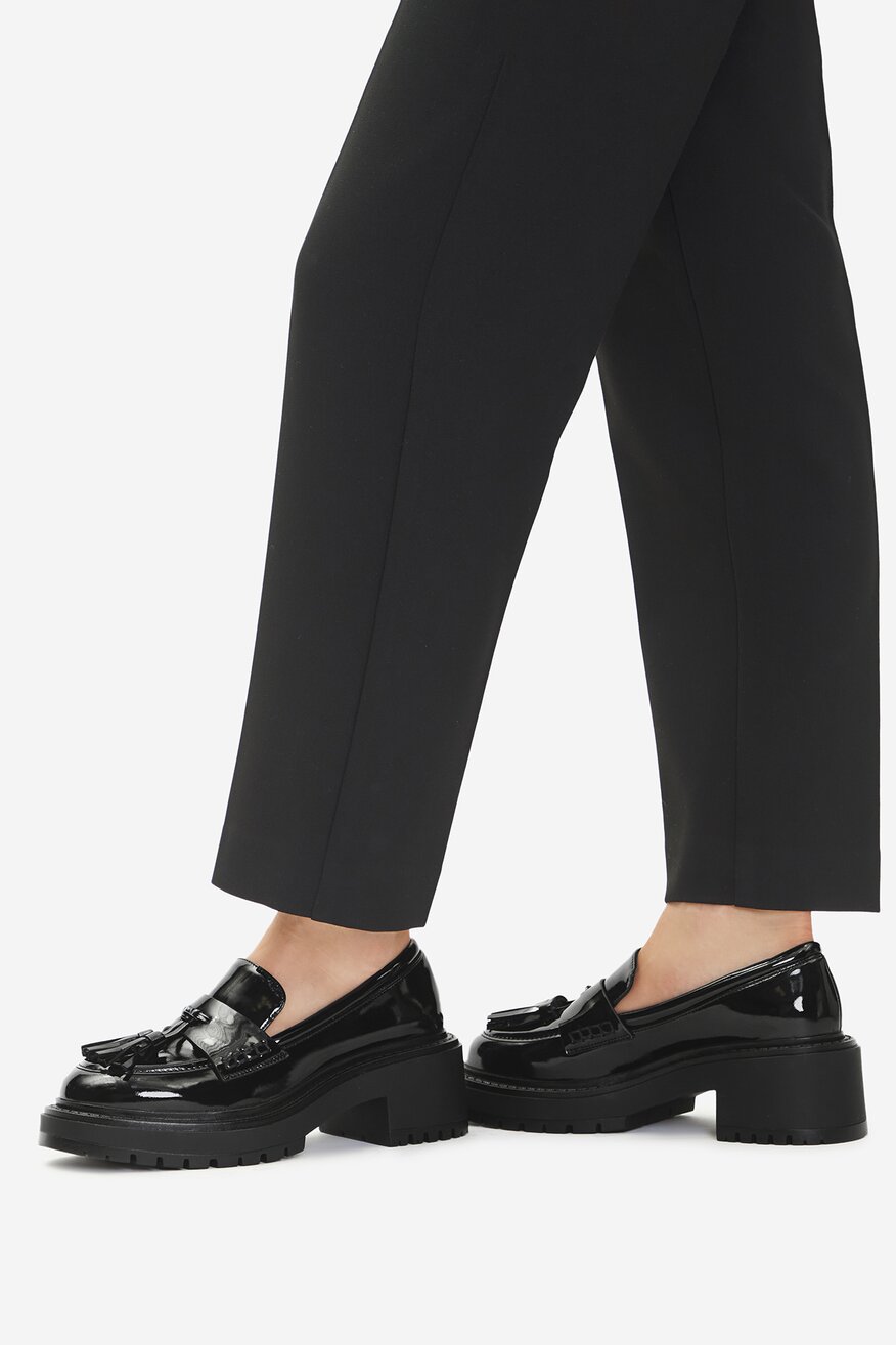 Badura - Loafersy skórzane - 5906751376874