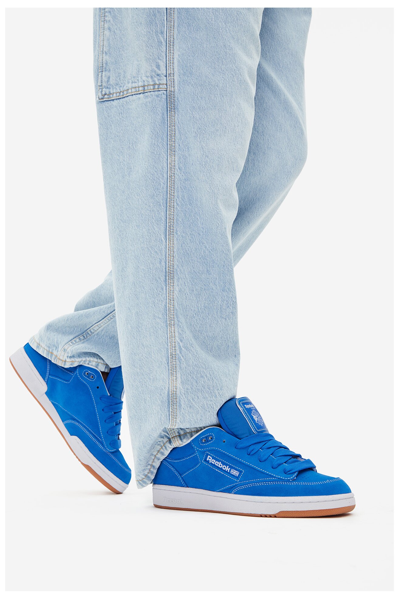 Obuwie sportowe Reebok EO-CLUB C BULC CLN 100230425 Niebieski