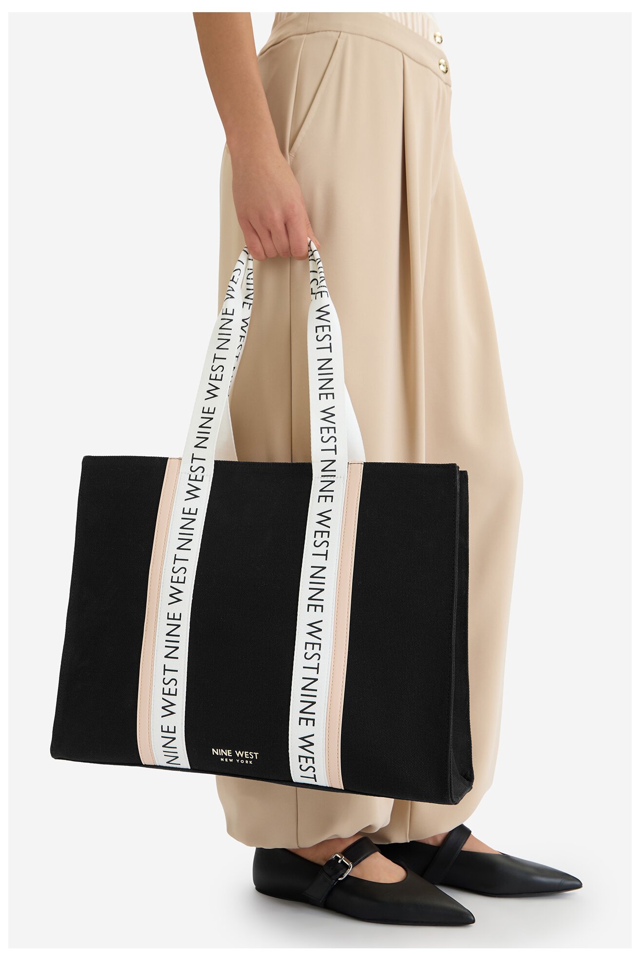 Torebka NINE WEST CEO-RAVINA-LA374-4511 Czarny