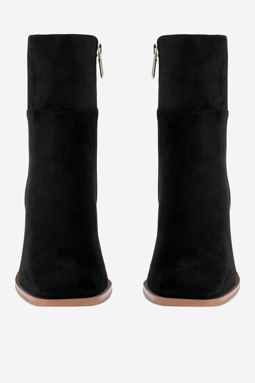 NINE WEST - Botki na słupku - 5905588943211
