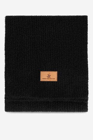 Muški šal Beverly Hills Polo Club BHPC-M4-001-AW24 CRNA