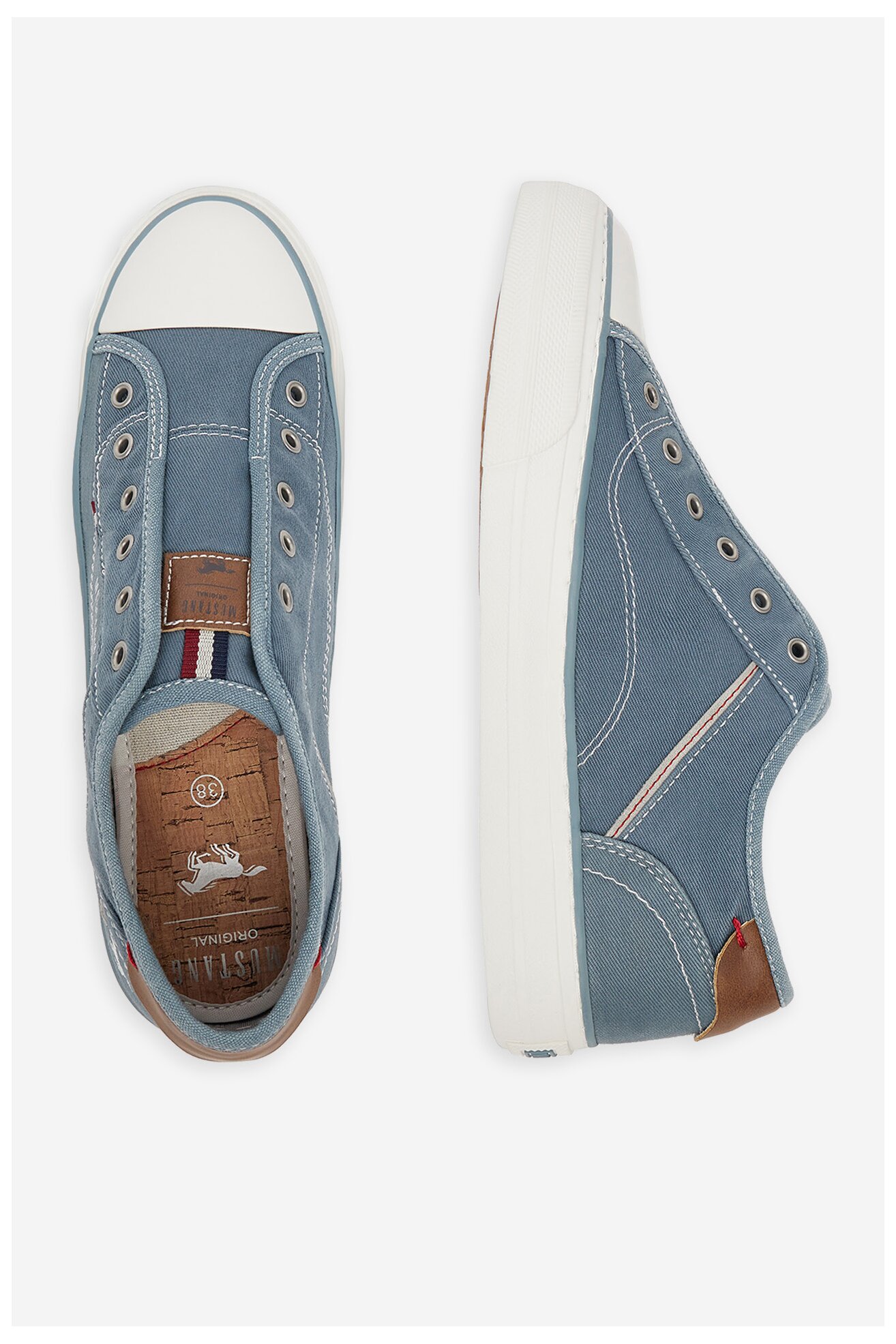 Півкеди Mustang 1272-402 ГОЛУБИЙ