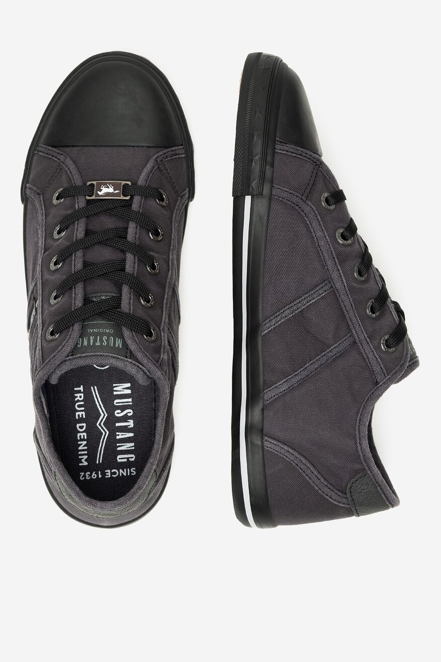 
                Vászoncipő Mustang GRAFIT - 5903419778544