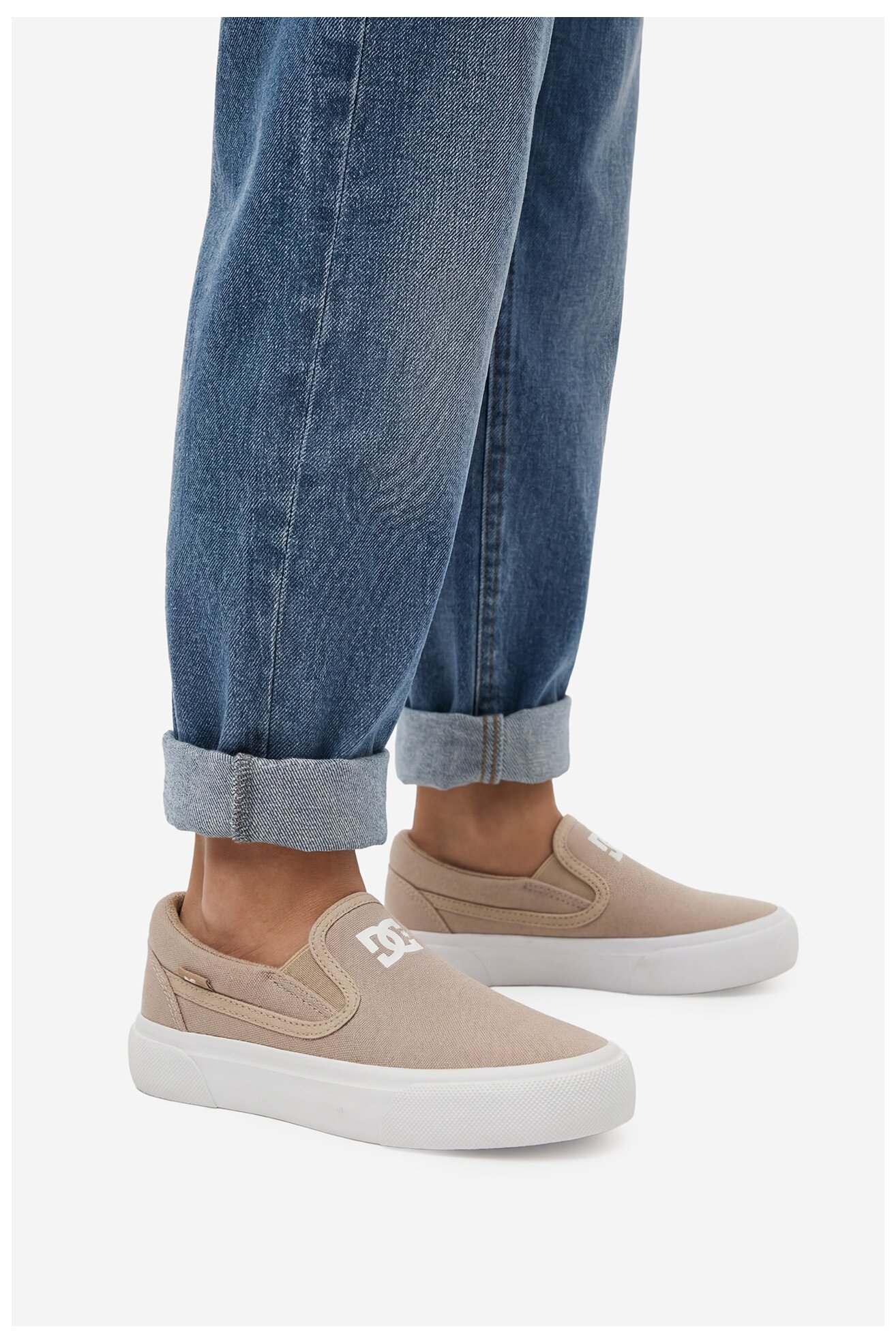 Trampki DC Shoes CEO-LEA-BDB-DC006-CH Beżowy