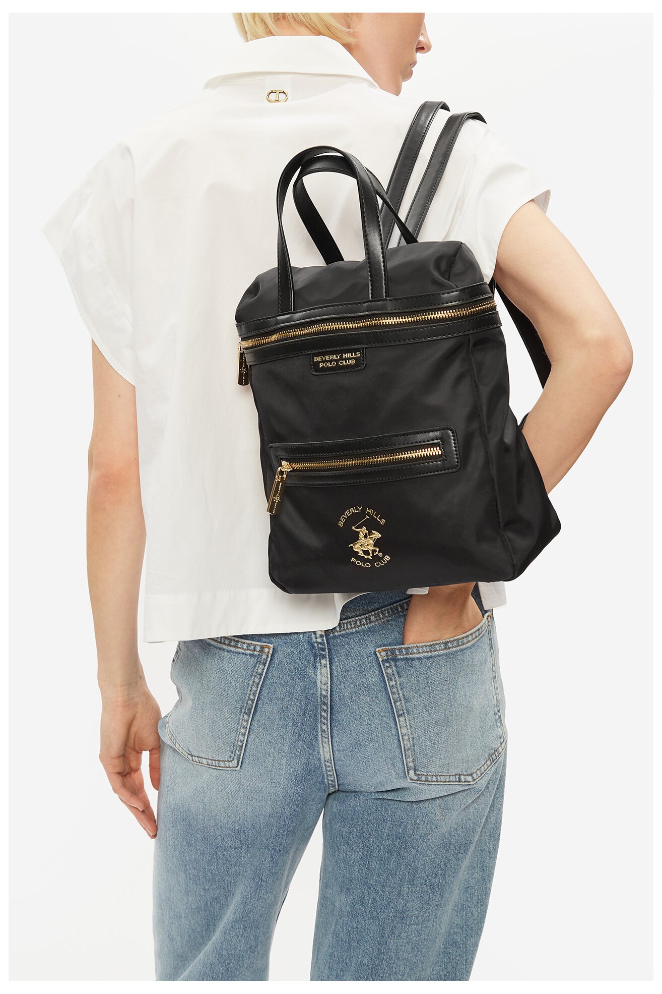 Plecak Beverly Hills Polo Club BHPC-H-002-07 Czarny
