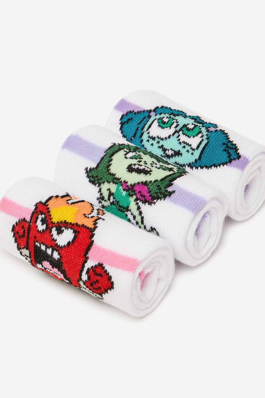 Čarape INSIDE OUT 2 BELA - 5906751029626