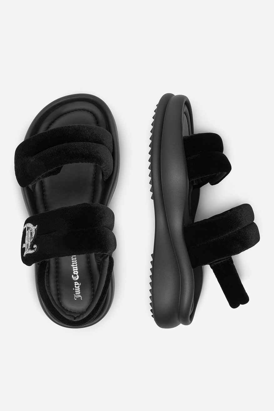 Sandály Juicy Couture ČERNÁ - 5906751042366