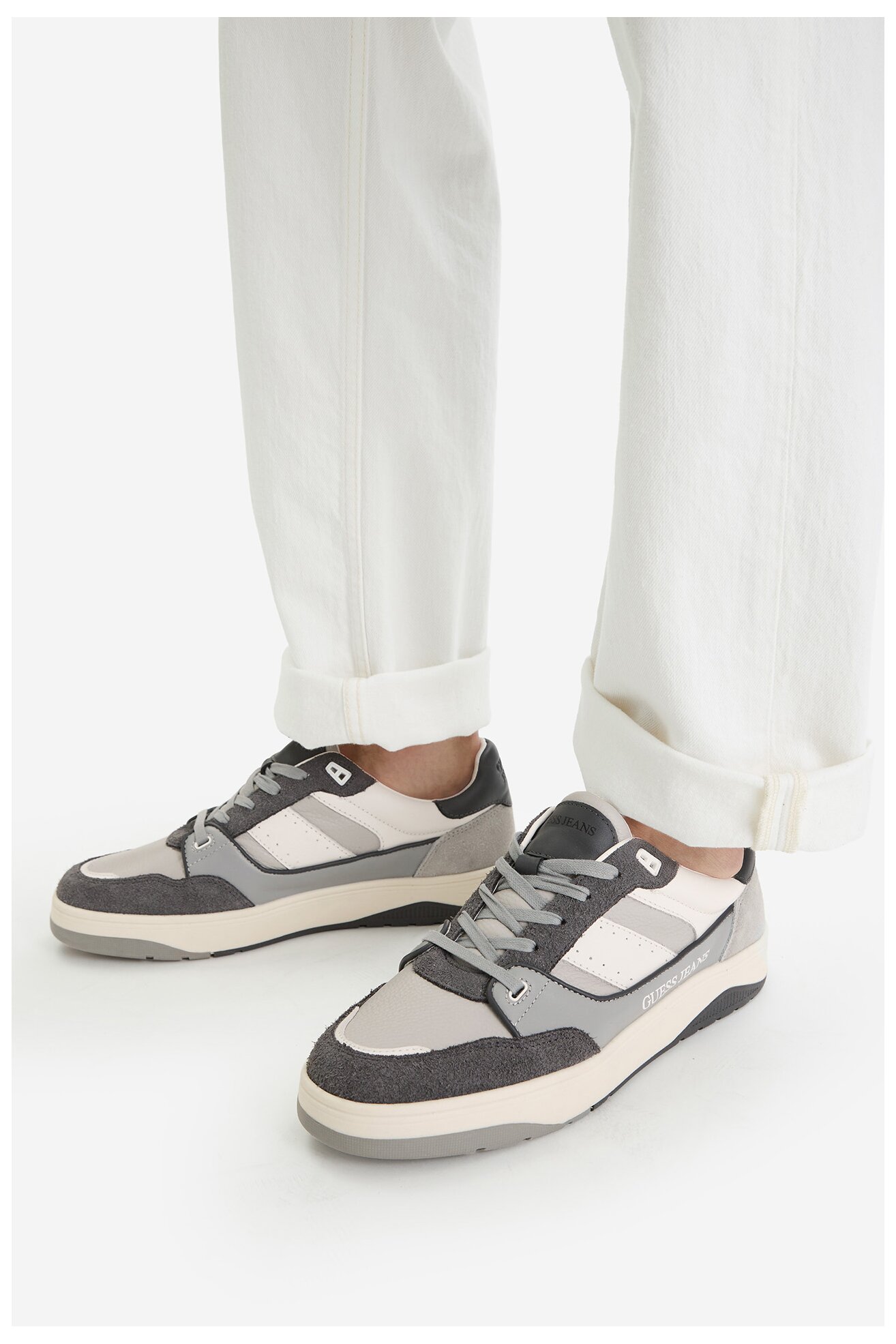 Сникърси GUESS JEANS EO-TEKSAS-01 126AM СИВ