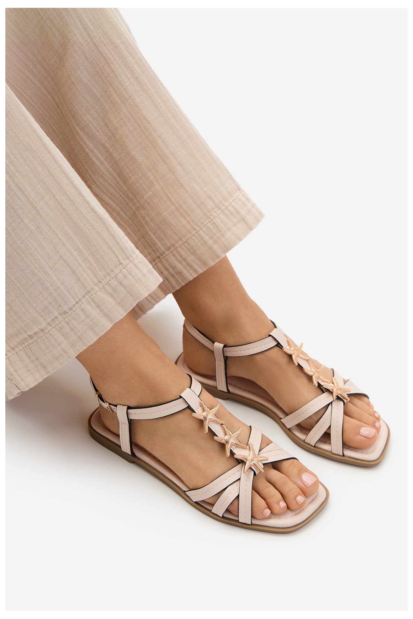 Sandale Jenny CEO-JDJ63-27 KREM