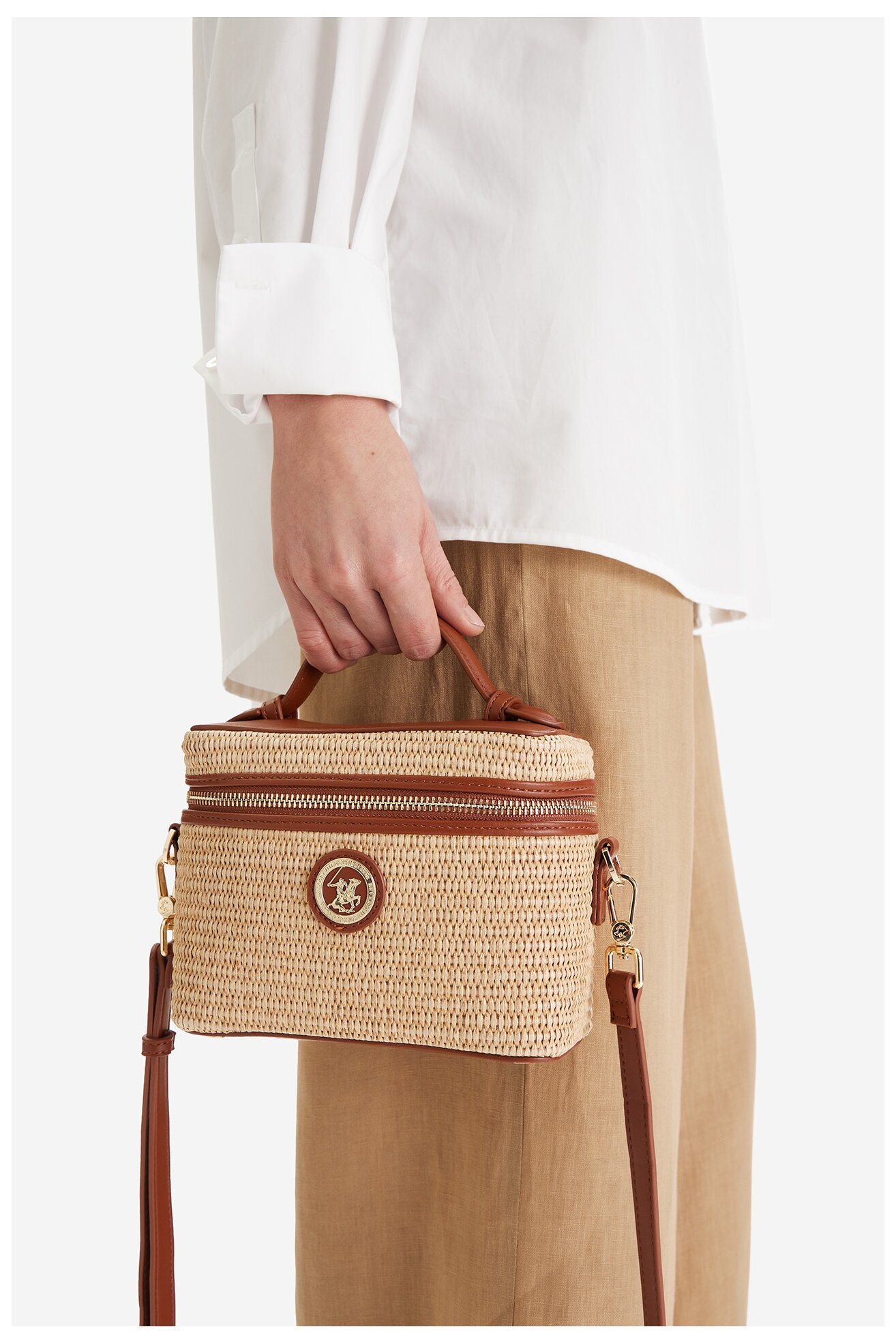 Сумка З Ремінцем Beverly Hills Polo Club CEO-BHPC-S-006-09 ВЕРБЛЮЖИЙ