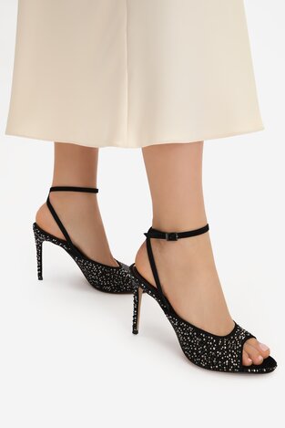 Сандалі EVA MINGE EO-ZOYA-LT1985-1 ЧОРНИЙ