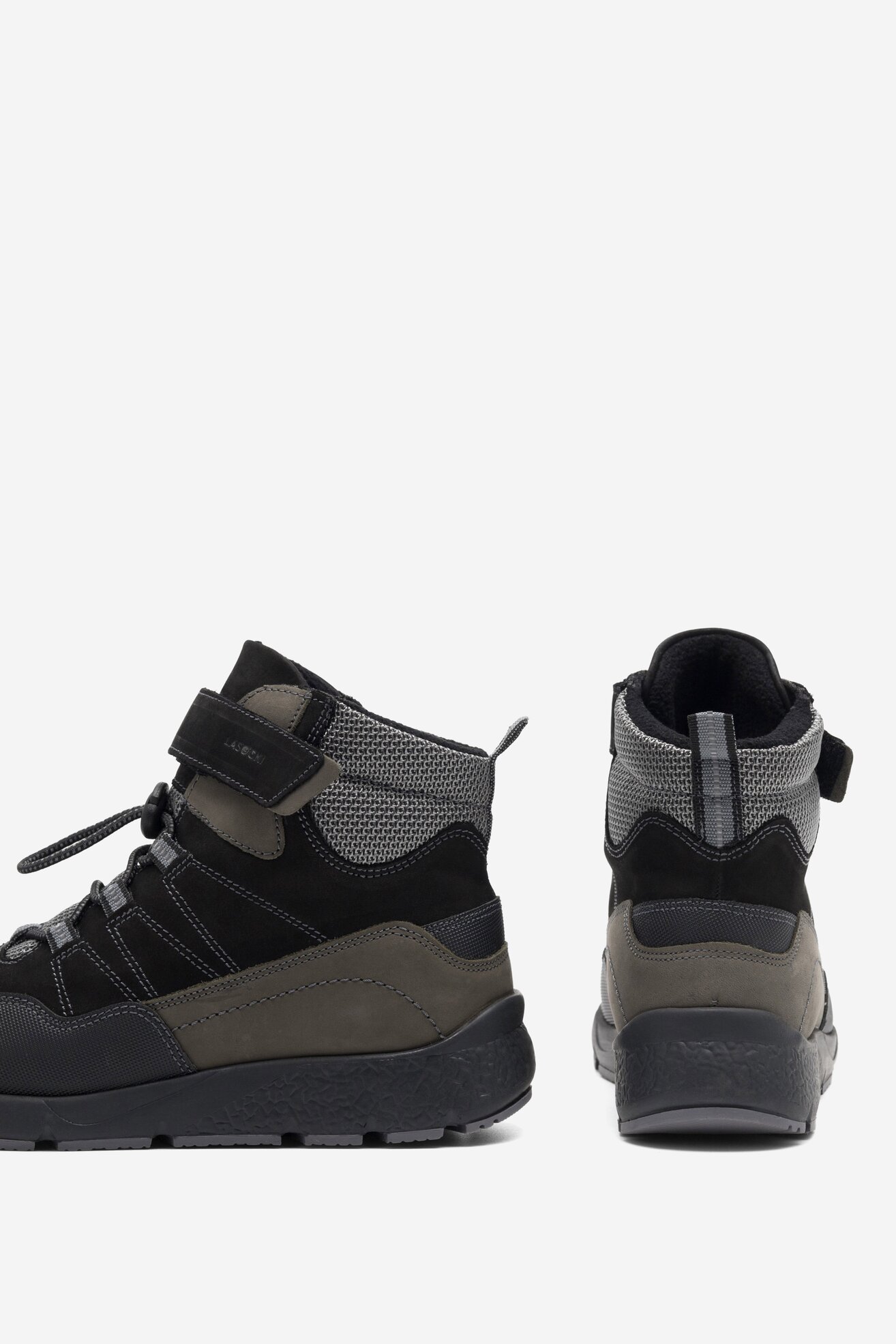 Šněrovací vyšší obuv Lasocki Young CEO-BI12-SAM-06(V)CH ČERNÁ