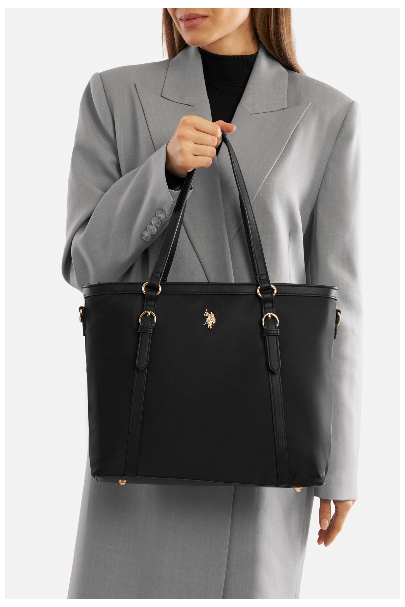 Torebka U.S. POLO ASSN. BEUXT6377WIP Czarny