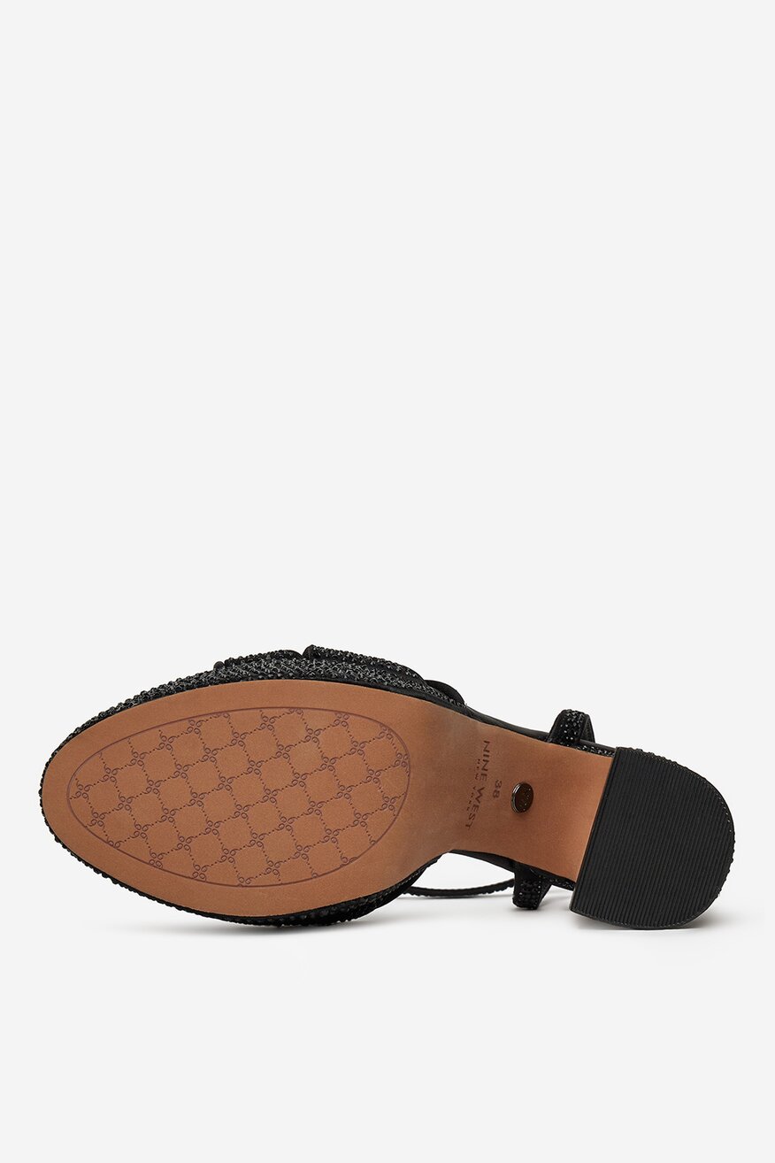 Sandály NINE WEST ČERNÁ - 5906751043776