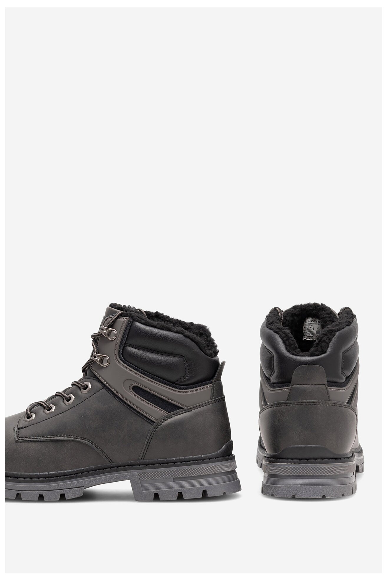 Csizma Lanetti VS21M2019-3 FEKETE