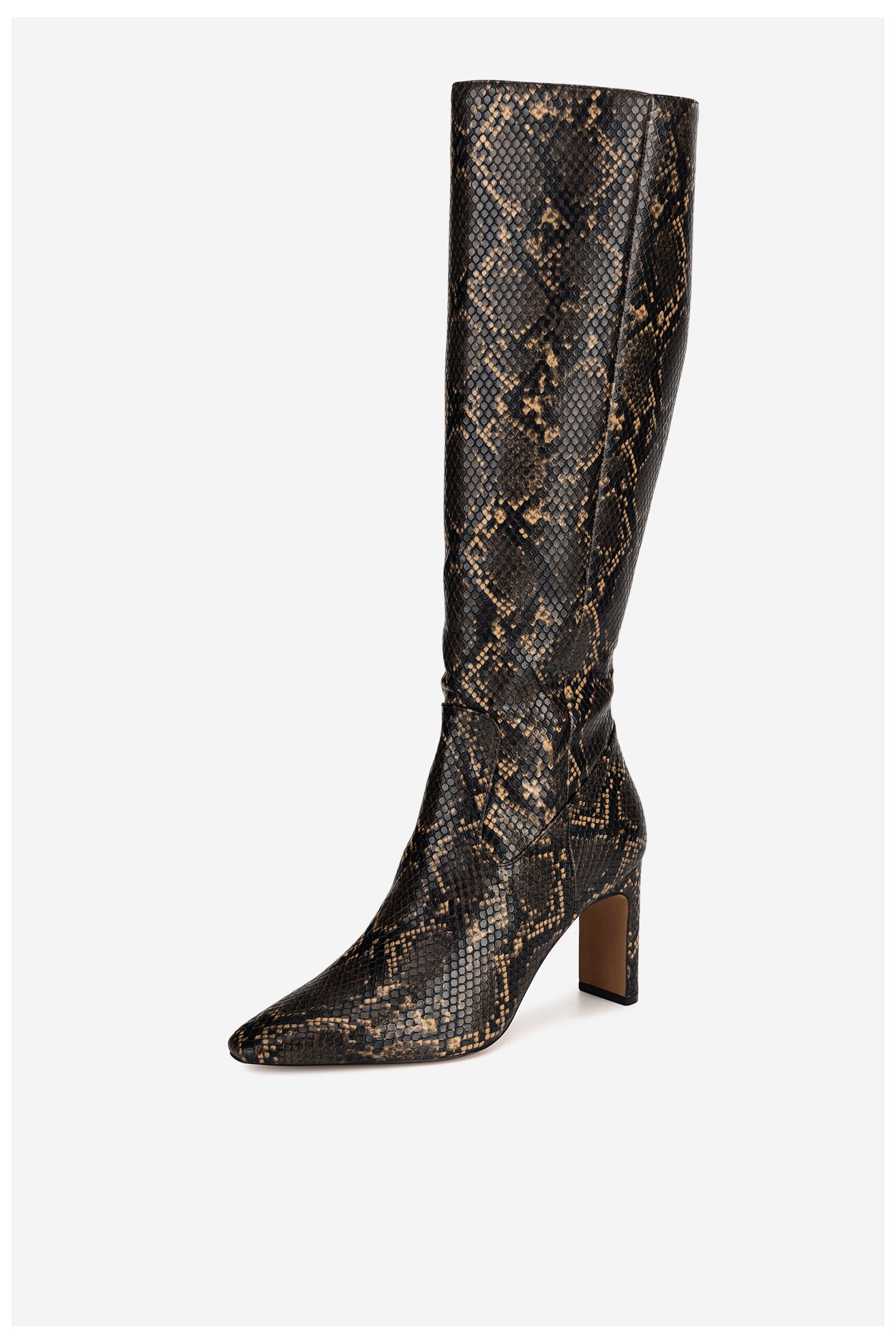 Csizma NINE WEST WFA3354-1 SÖTÉTBÉZS