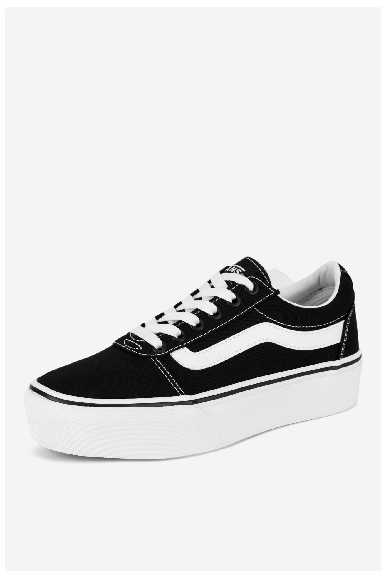 Pantofi pânză Vans WARD PLATFORM VN0A3TLC1871 NEGRU