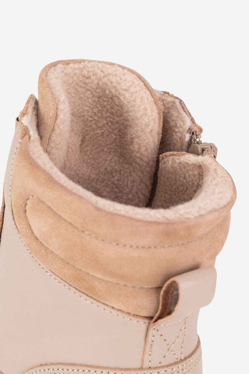 
                Šněrovací vyšší obuv Lasocki Young BÉŽOVÁ - 5905588906896