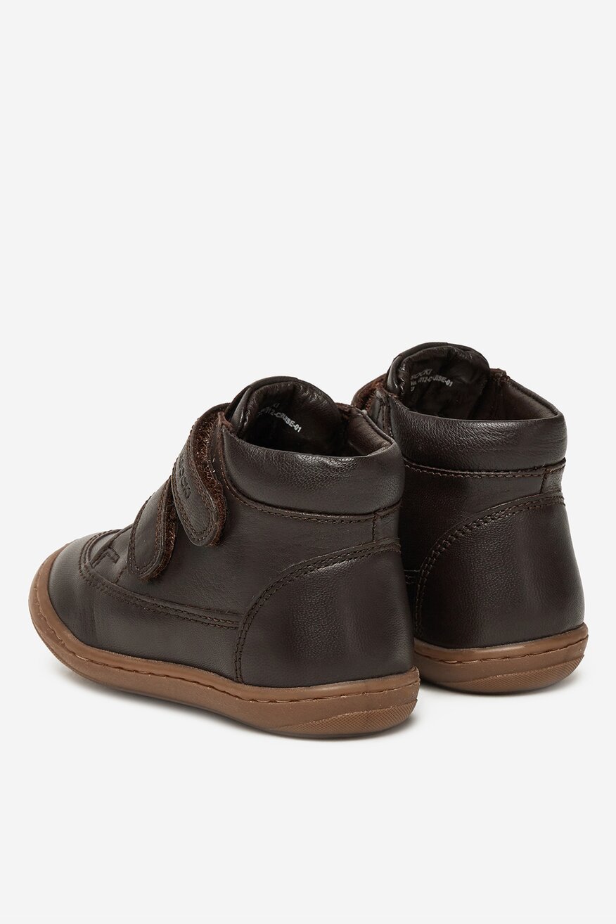 Šněrovací vyšší obuv Lasocki Kids HNĚDÁ - 5906751249116