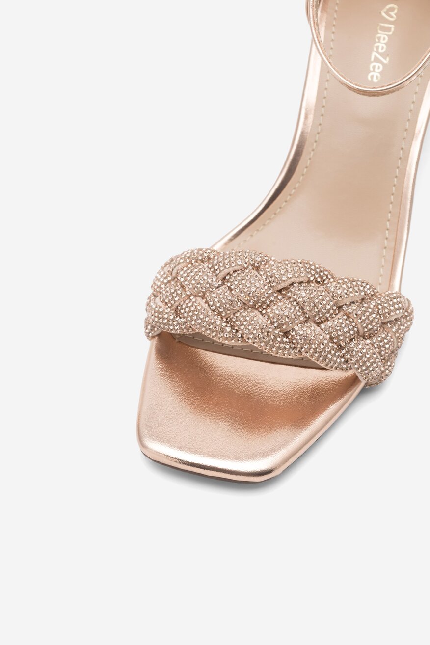 DeeZee - Sandały złote - 5904862840710