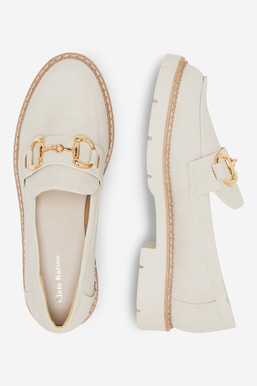 
                Clara Barson - Mokasyny z aplikacją - 5905588407188