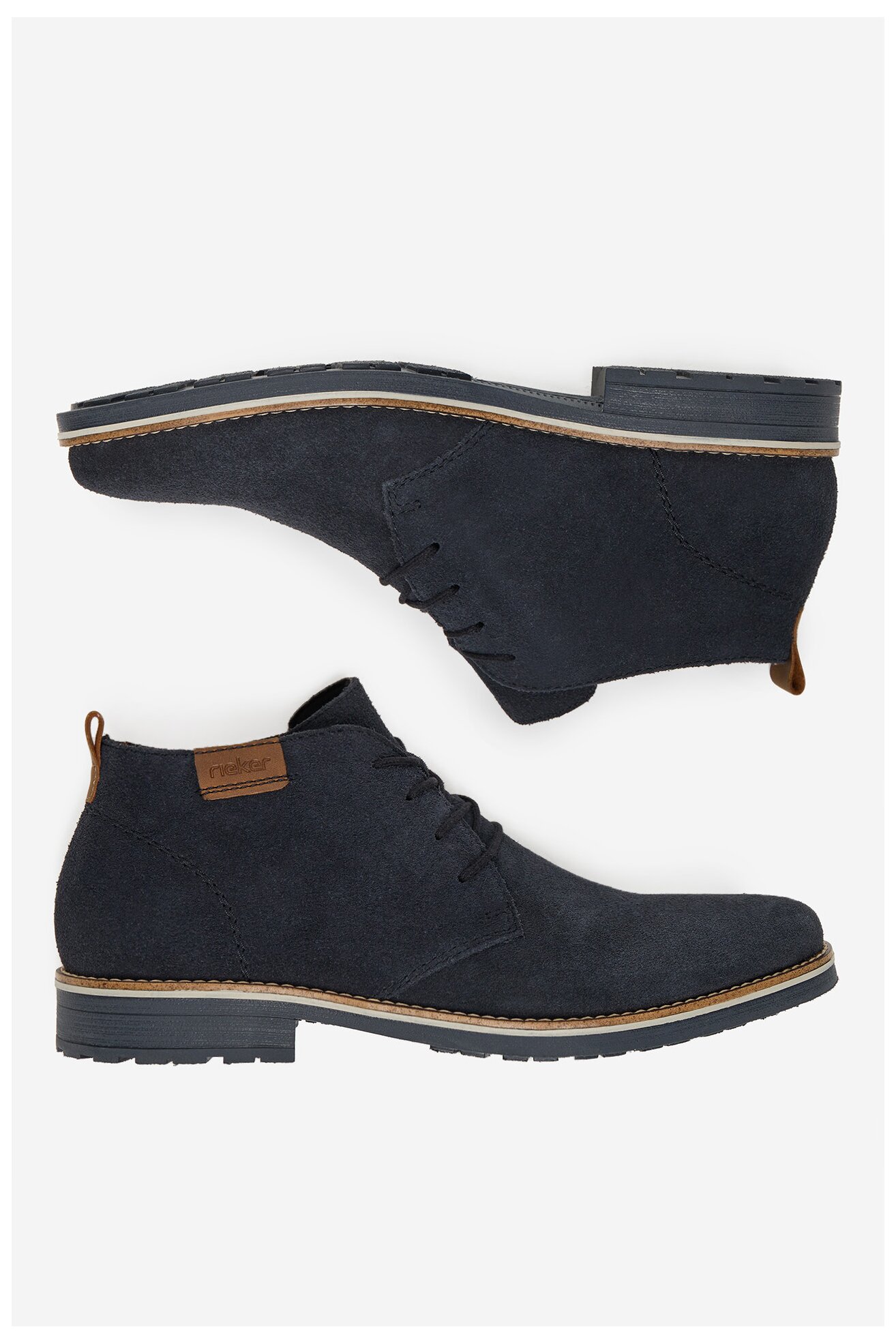 Csizma Rieker 33206-14 KÉK