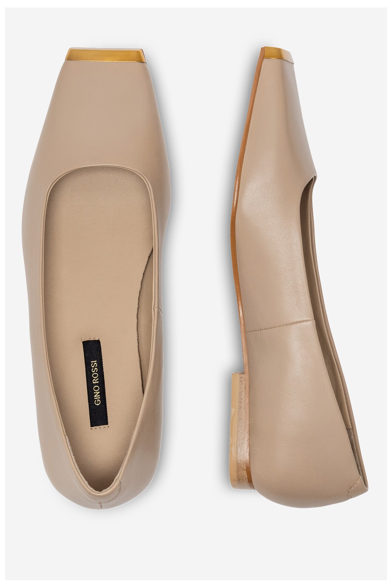 Балетки Gino Rossi ENNA-01 БЕЖЕВИЙ