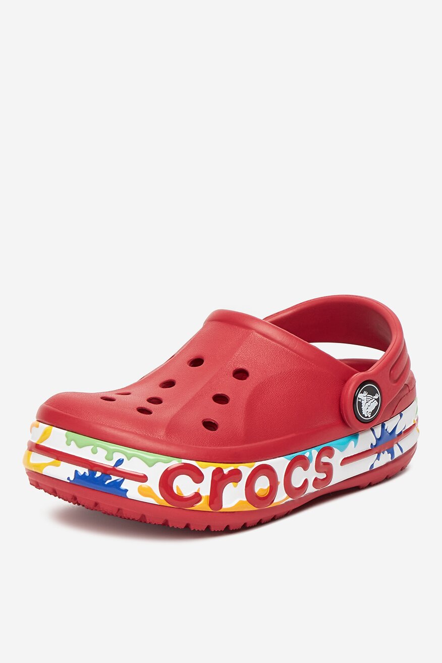 
                        Klapki basenowe Crocs C-BAYABAND CLOG T 211683-6EN Czerwony - 5906751235294