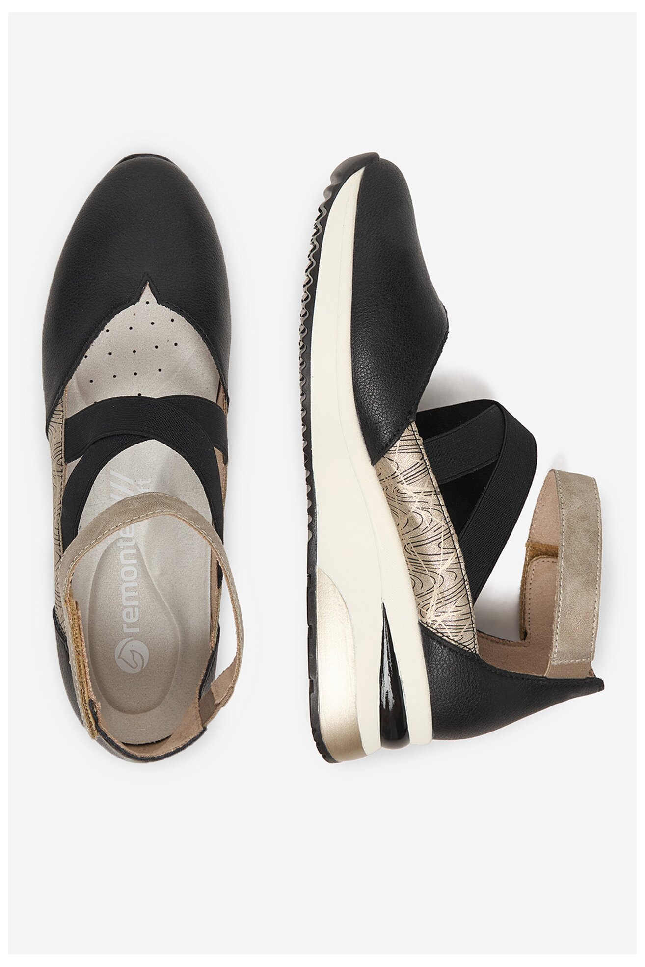 Sandały Remonte CEO-D2411-03 Czarny