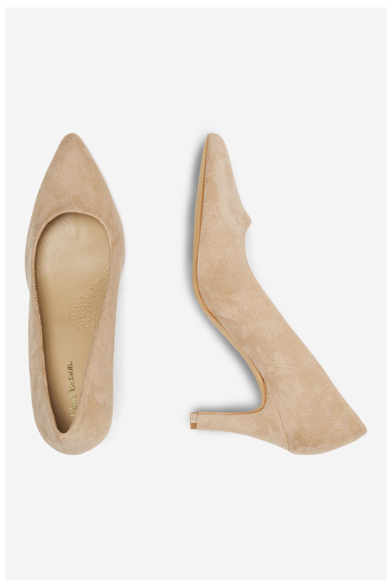 Czółenka Clara Barson JD23-0417-76 Beżowy