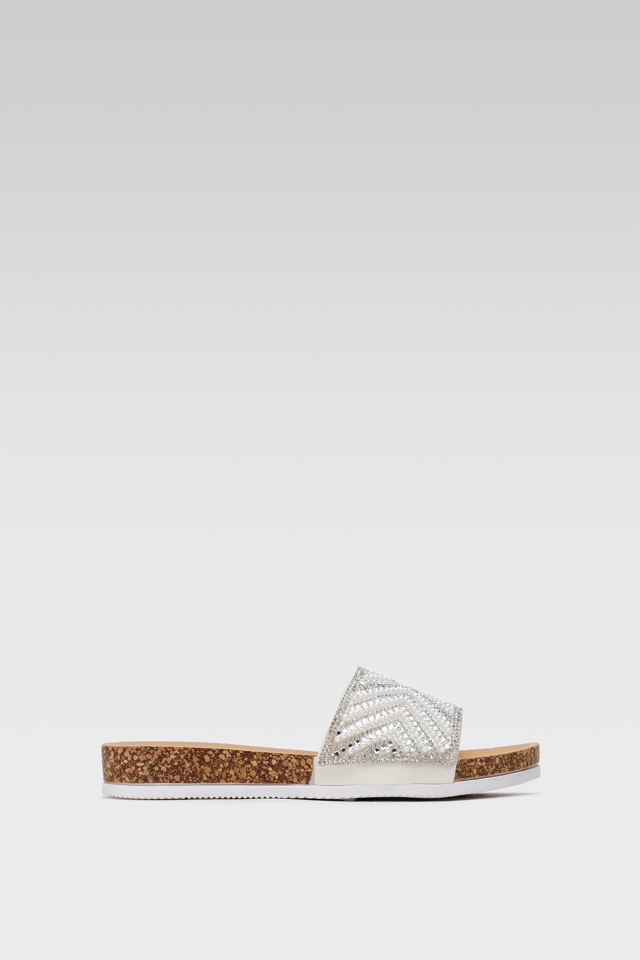 Klapki Bassano WSS20412-08 Biały