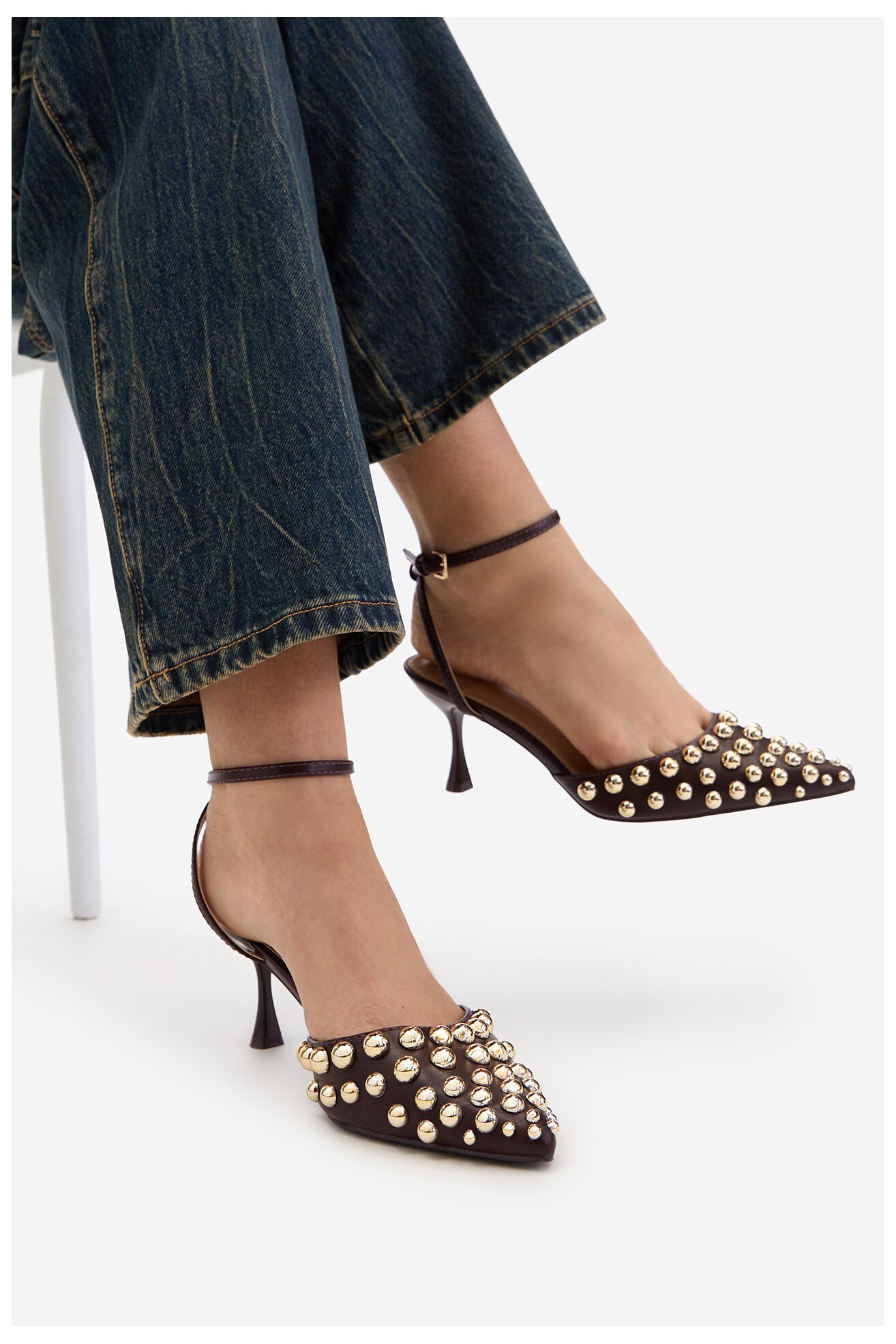 Cipele na štiklu DeeZee CEO-HY0570-1 BRAON