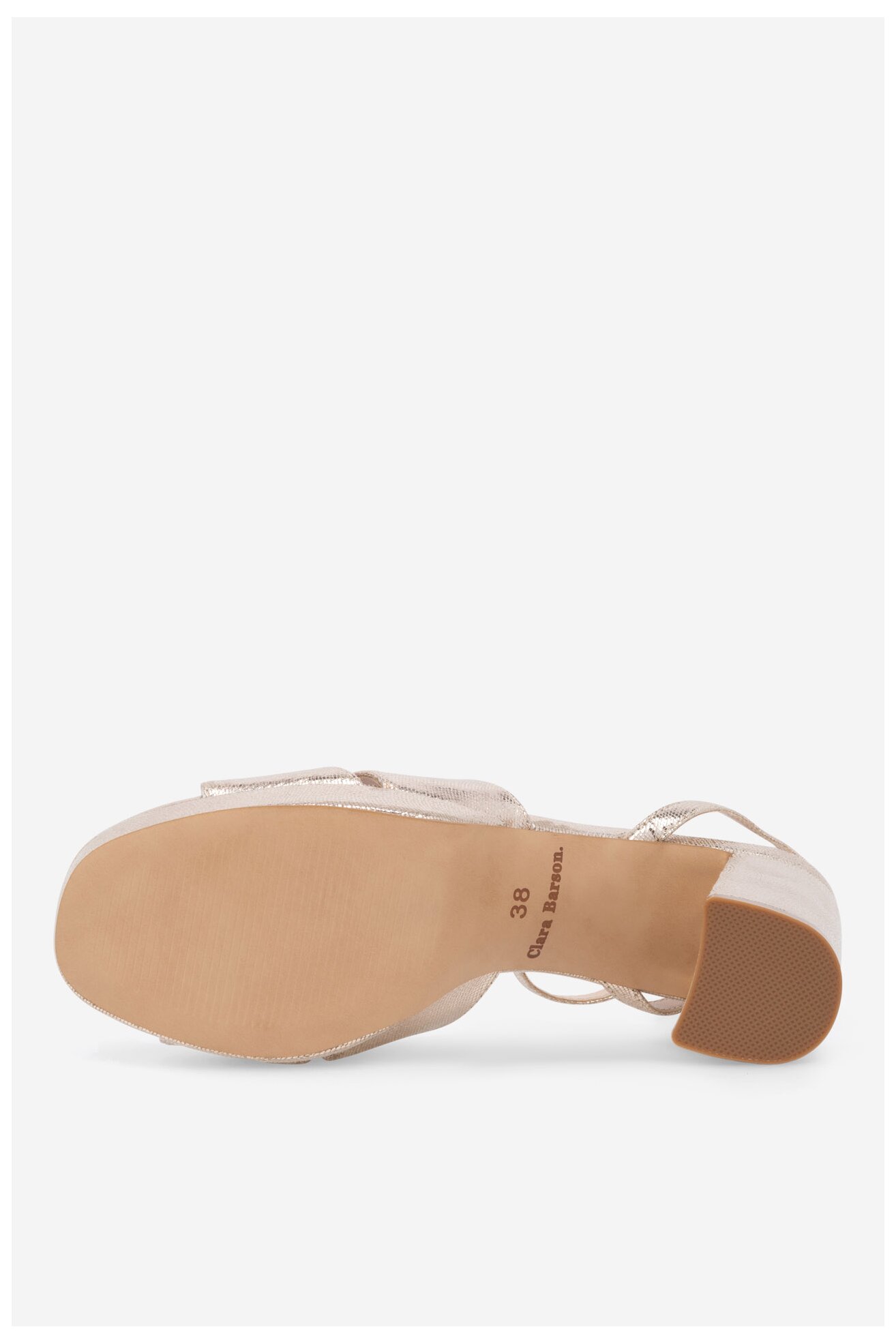 Сандали Clara Barson WYL3426-5 ЗЛАТИСТ