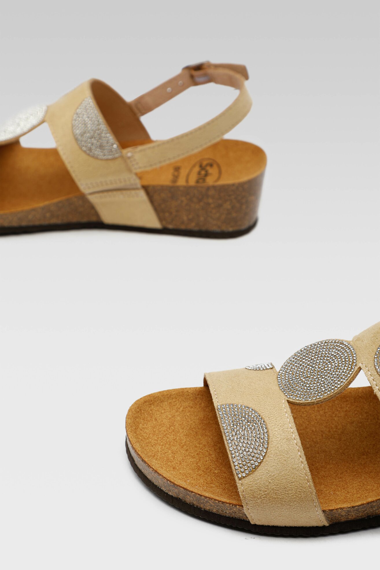 Sandały Scholl F29876 DUBAI SANDAL 1002 Beżowy
