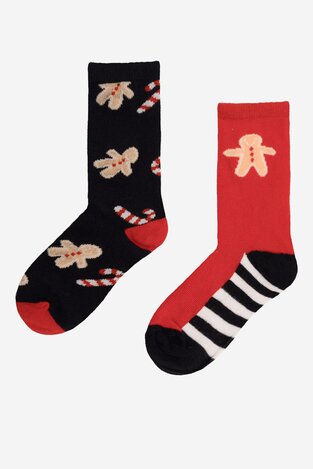 Шкарпетка Action Boy 8KB-005-AW23 (2-PACK) ЧЕРВОНИЙ