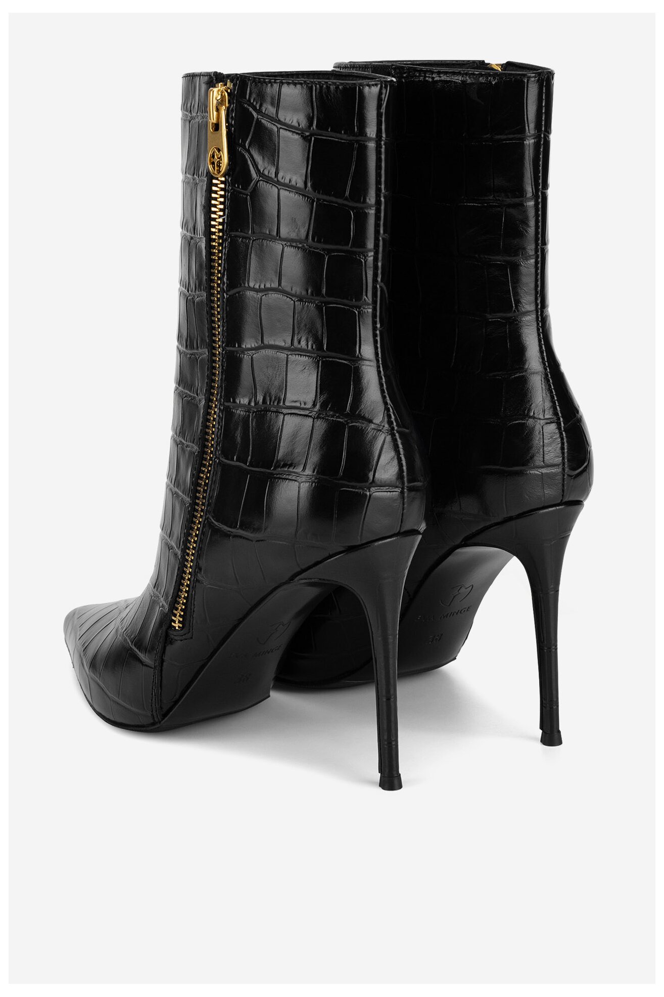 Ботильйони EVA MINGE HALA-9596-223 ЧОРНИЙ