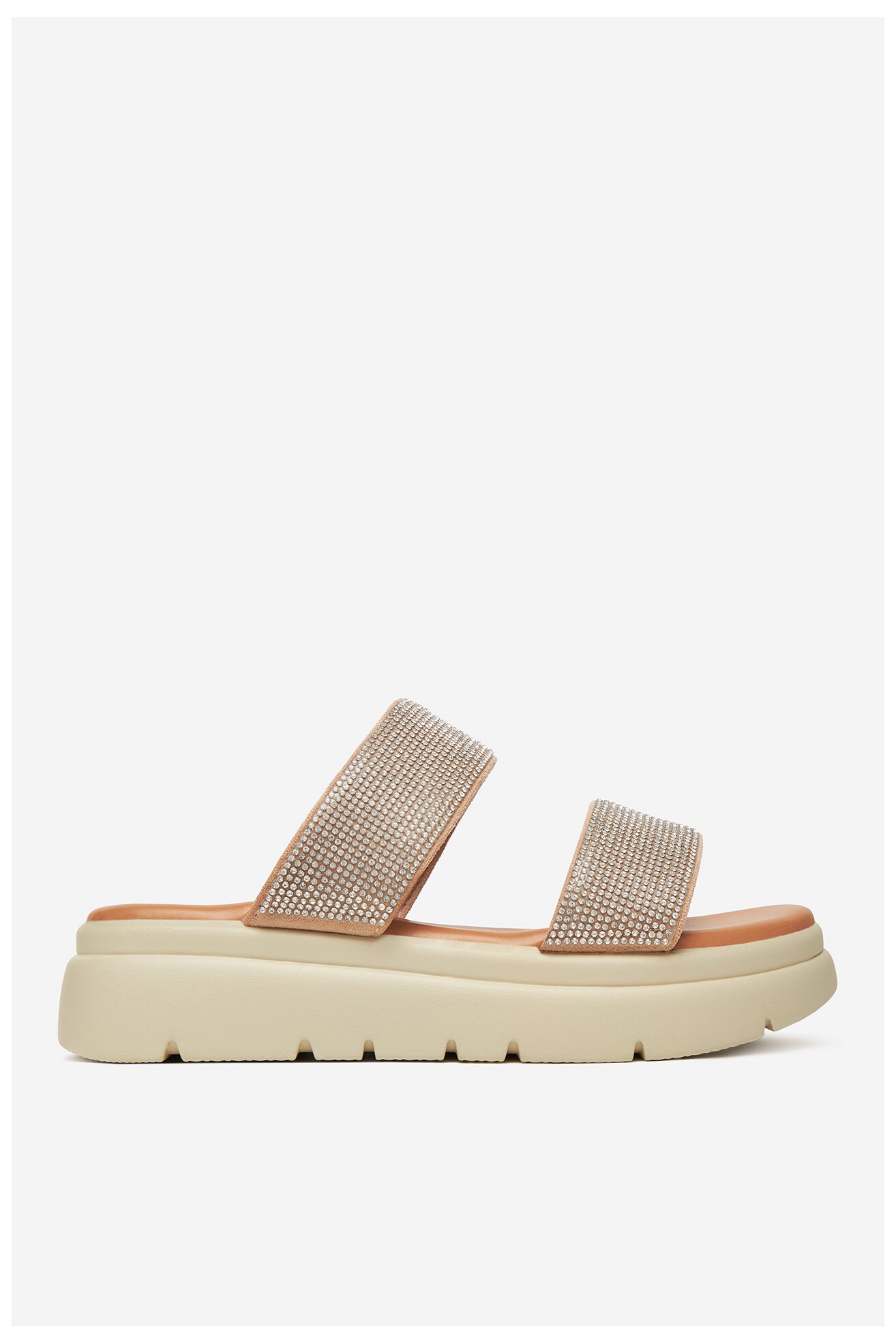 Шльопанець Clara Barson H3T9409-1 БЕЖЕВИЙ