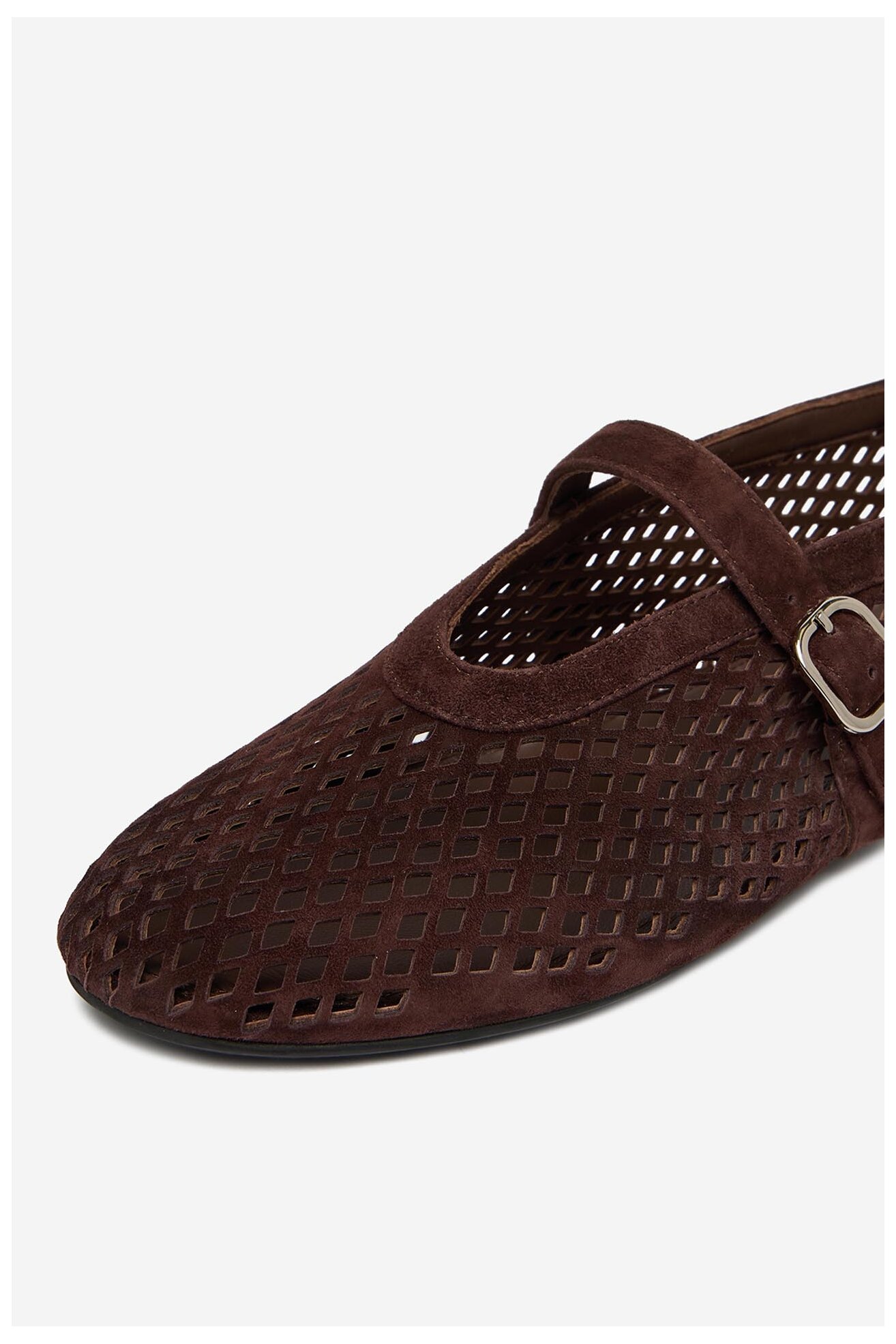 Baleriny Badura EO-AISHA-LT516-207 Brązowy ciemny