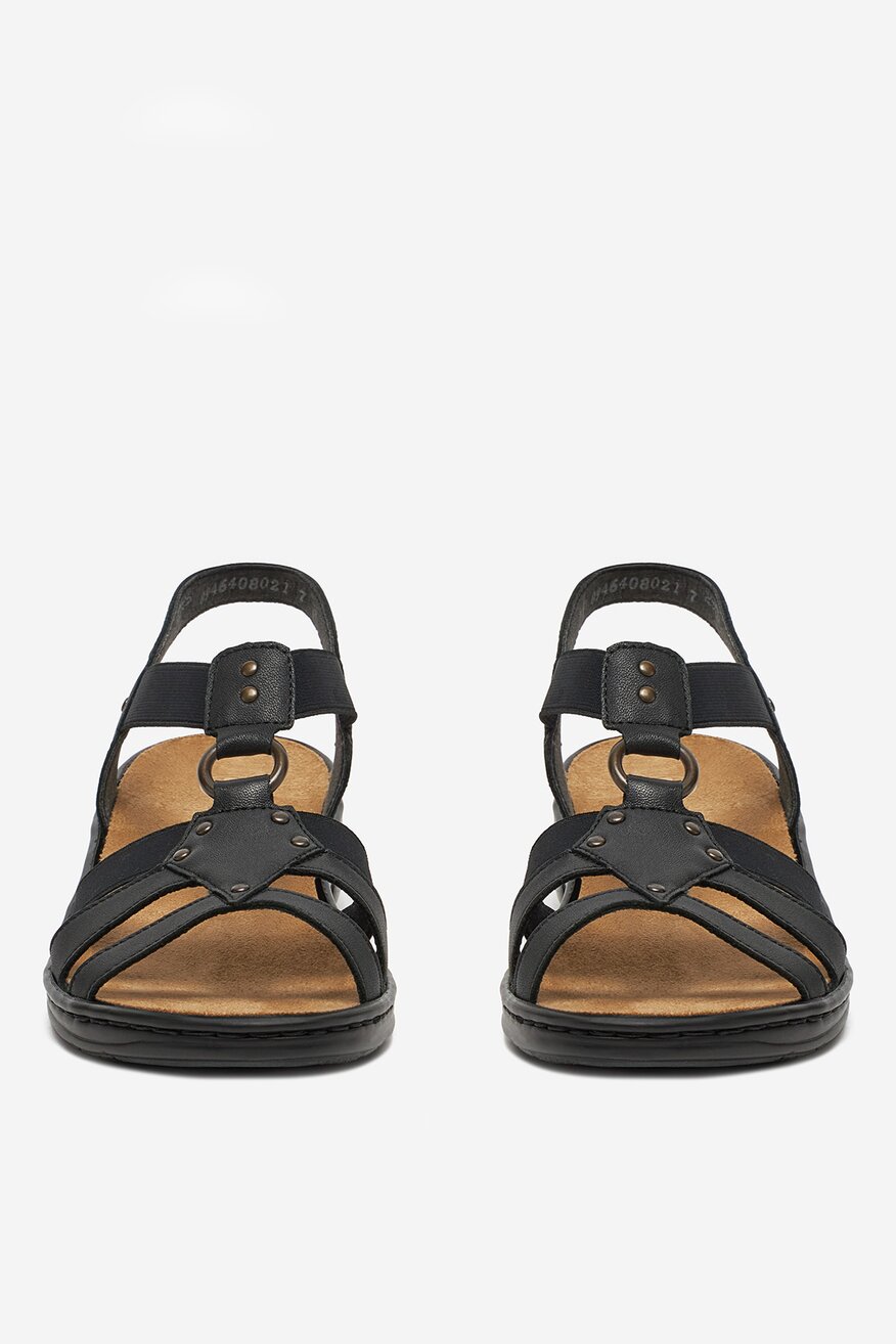 
                Rieker - Sandały skórzane - 2230078385763