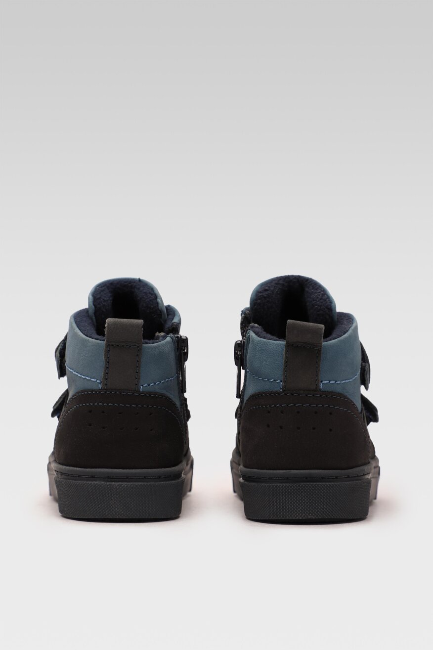 
                Lasocki Kids - Skórzane trzewiki granatowe - 5903698768489