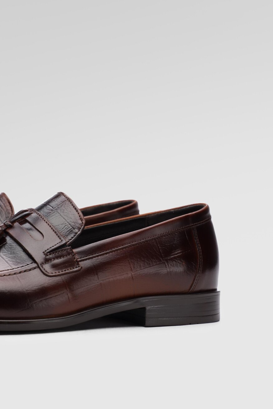 
                Lasocki for men - Skórzane półbuty brązowe - 5903698160641