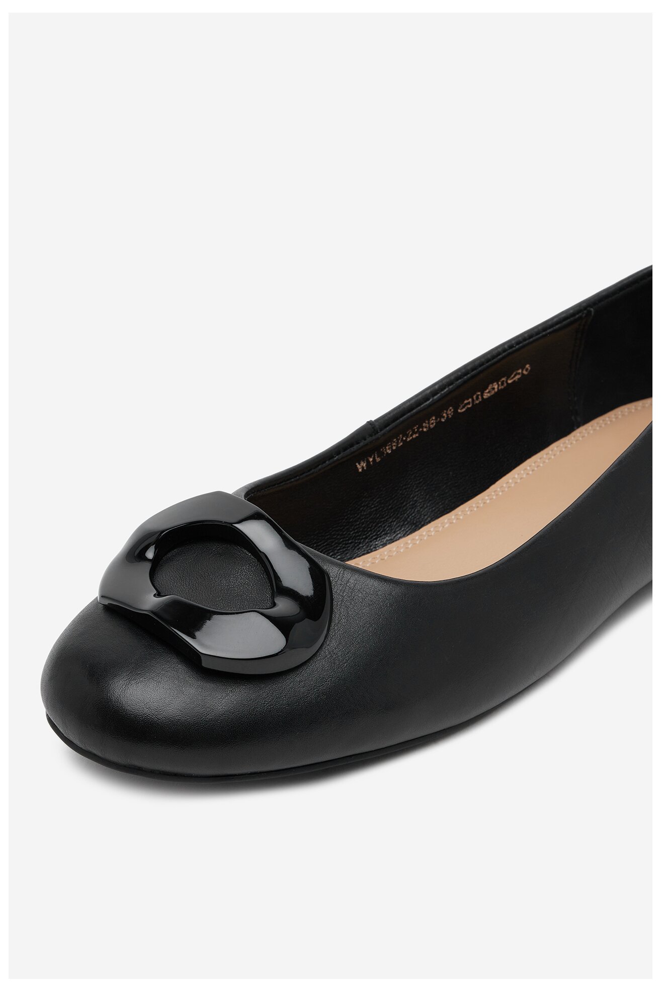 Baleriny Sergio Bardi WYL3692-2Z-SB Czarny