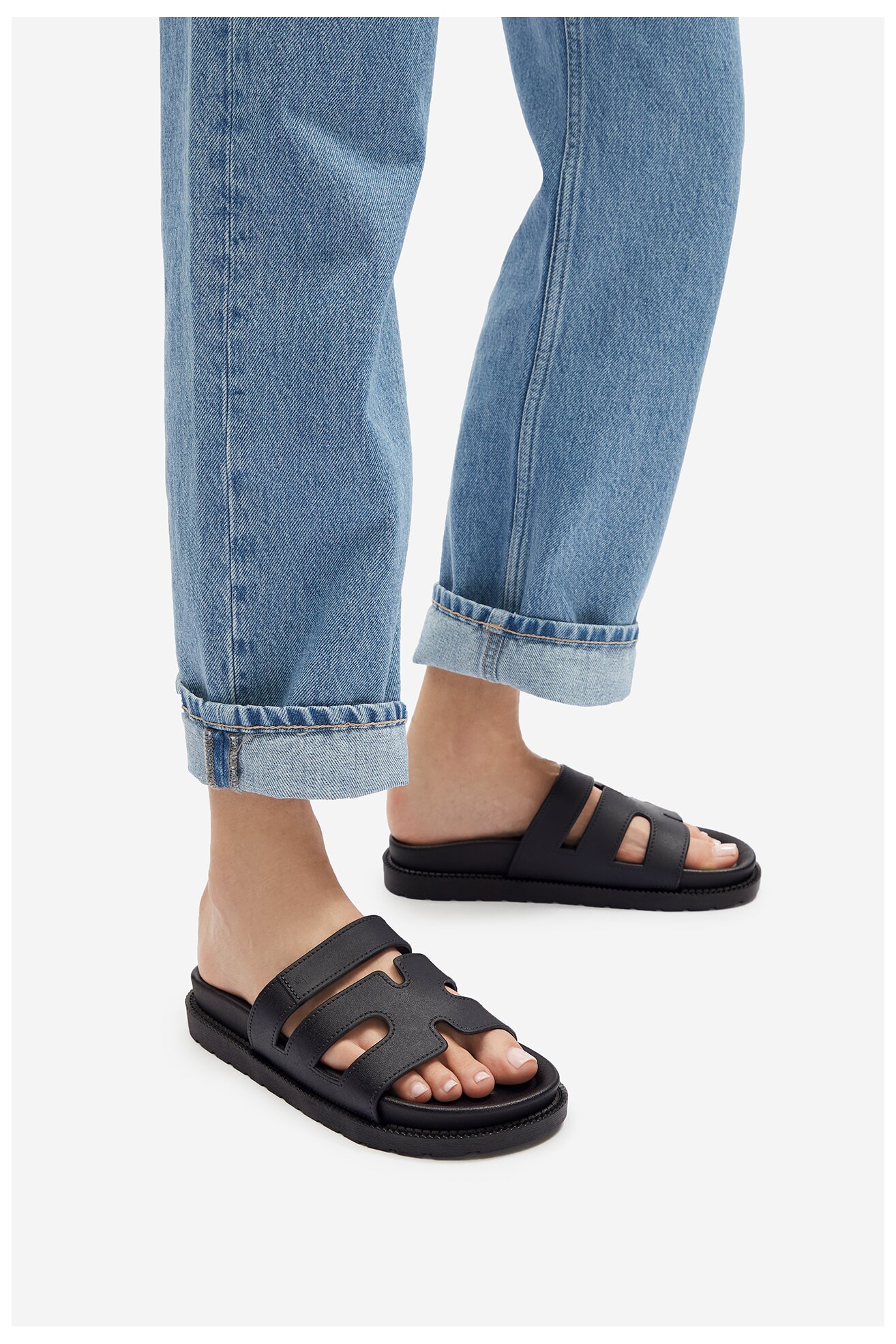 Șlapi Jenny CT0613-87 NEGRU