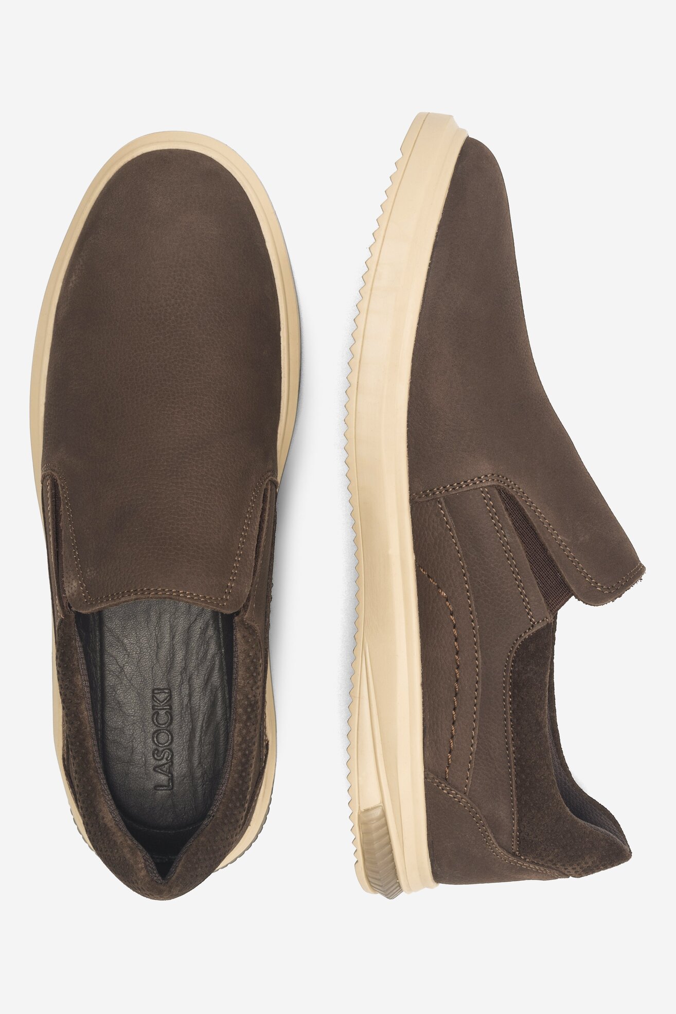 Półbuty Lasocki TYSON-15 MI07 Brązowy