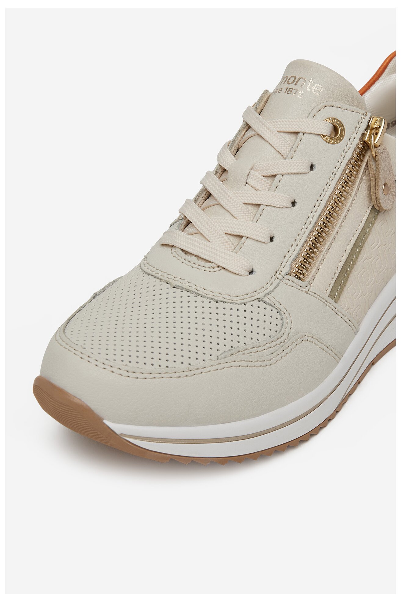 Sneakers Remonte D0T10-80 Beżowy jasny