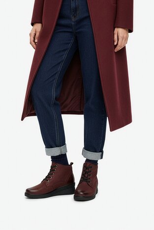 Duboke cipele Go Soft CEO-WI23-NUREN-02 BORDO