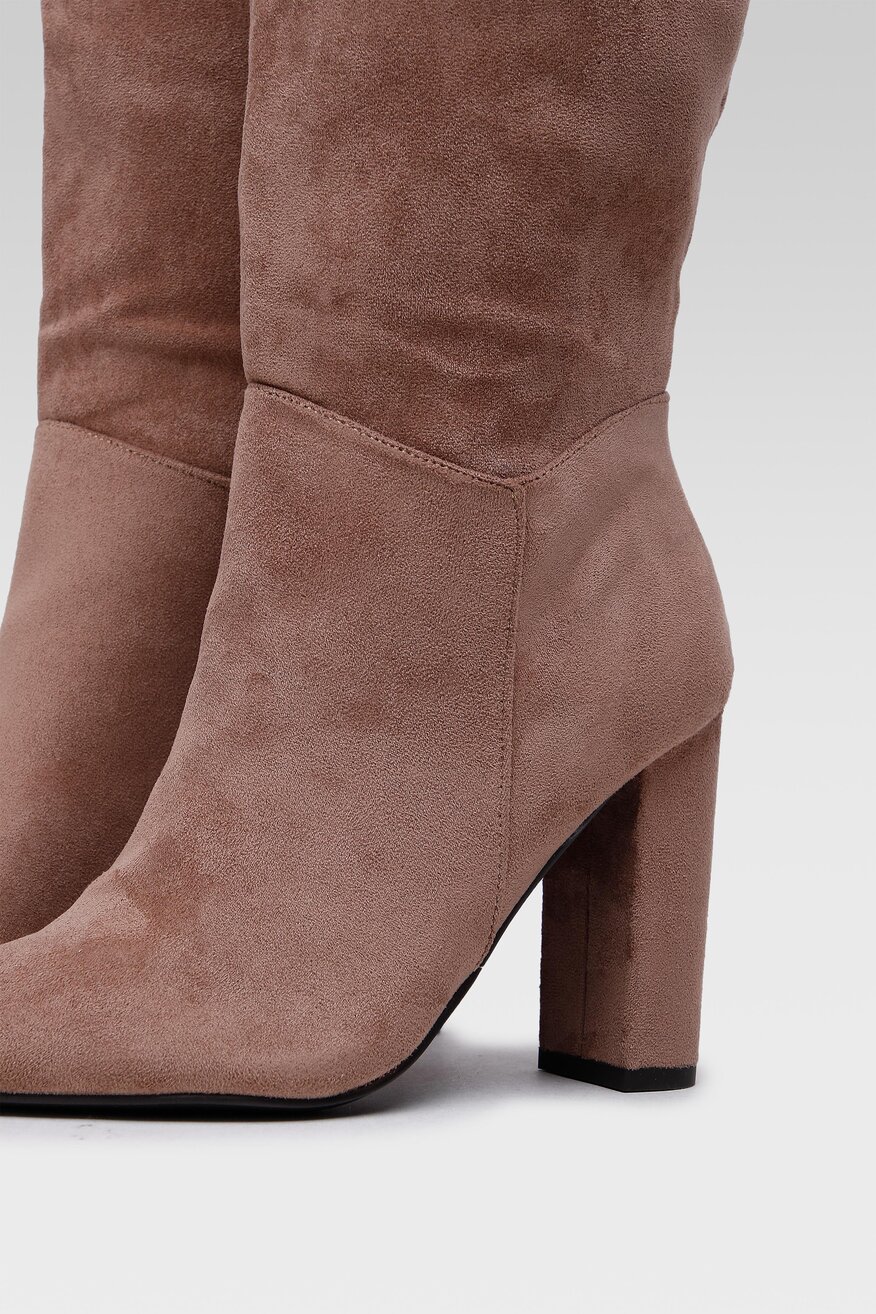 
                Jenny Fairy - Kozaki beżowe - 5903698990378