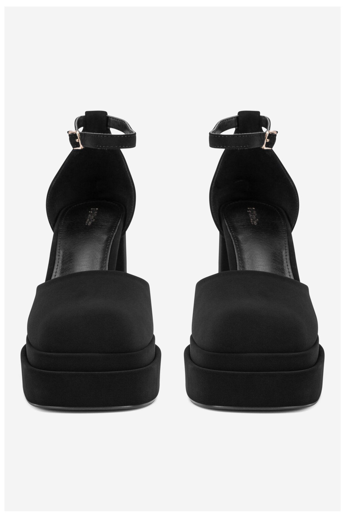 Pantofi cu toc DeeZee LW85478-6 NEGRU