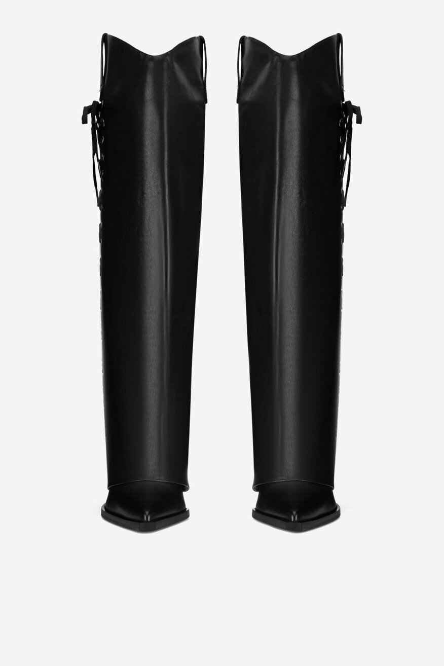 
                Csizma EVA MINGE FEKETE - 5905588827511