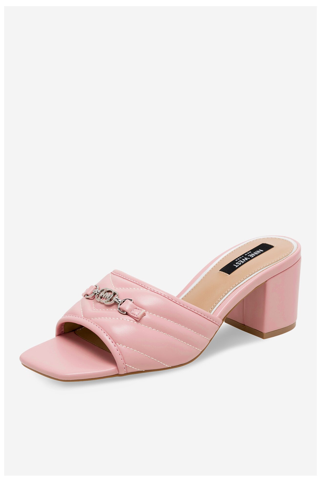 Pantofle NINE WEST 123AL0687 RŮŽOVÁ